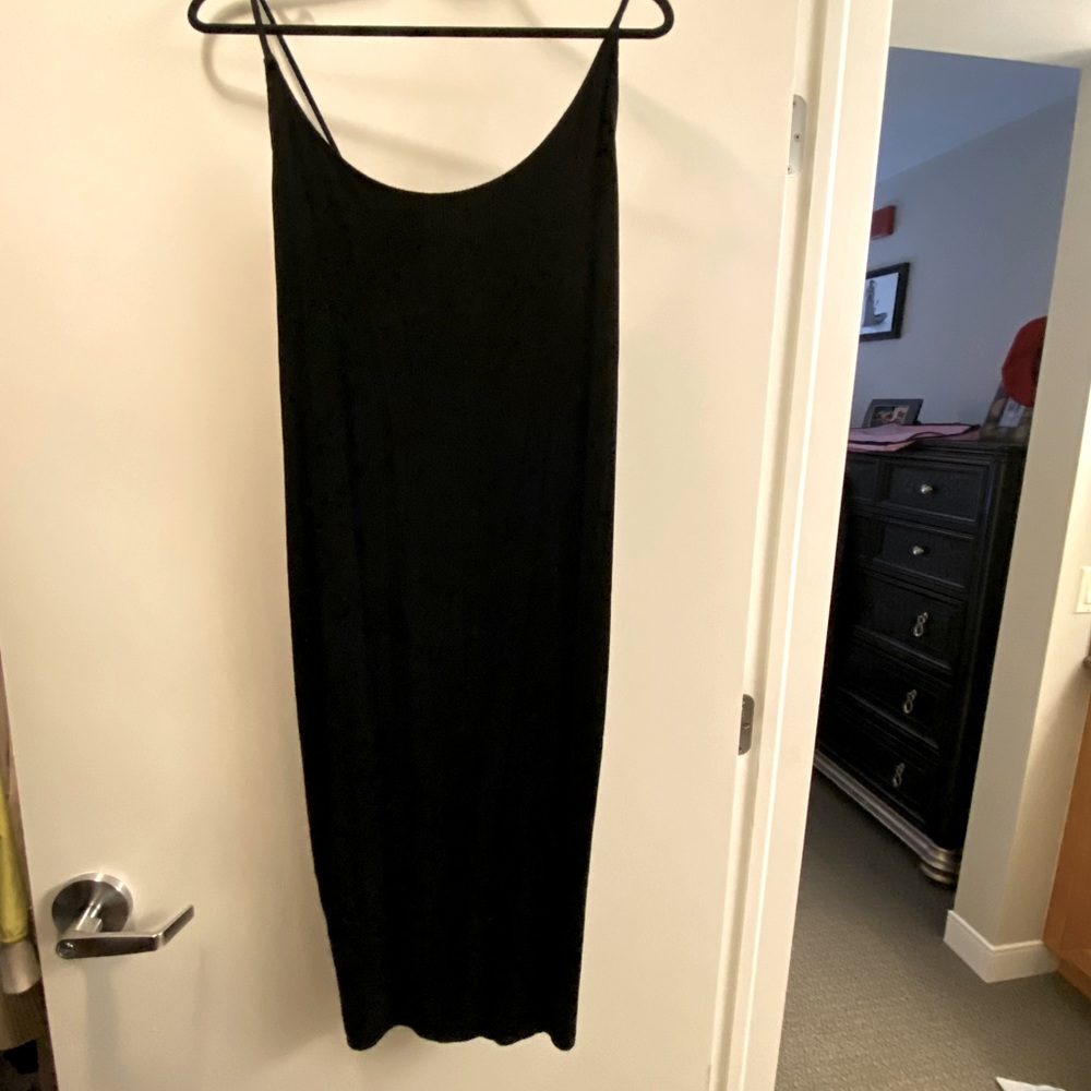 Black summer dress